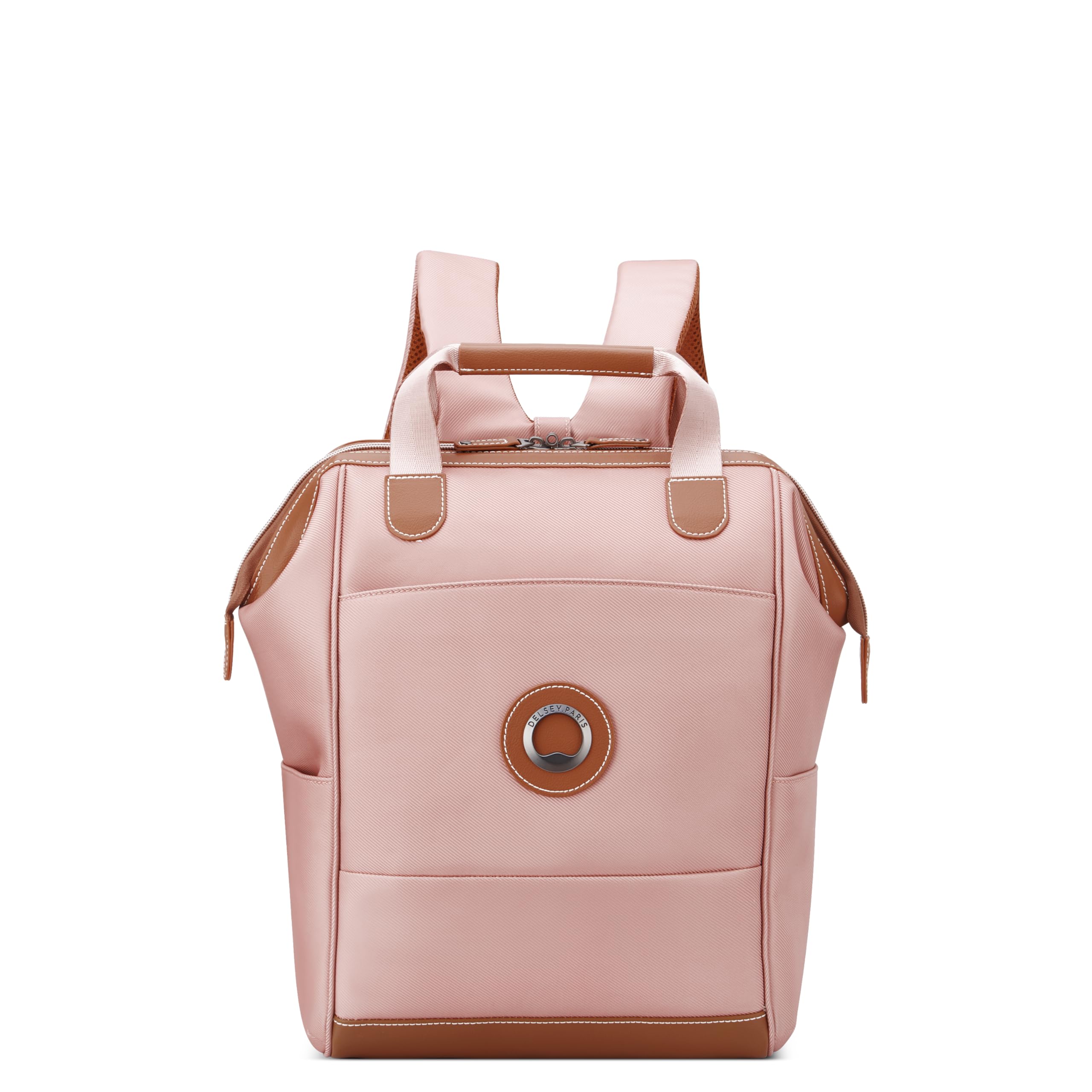 DELSEY PARIS Chatelet 2.0 Tote Travel Backpack Bag, Blush Pink