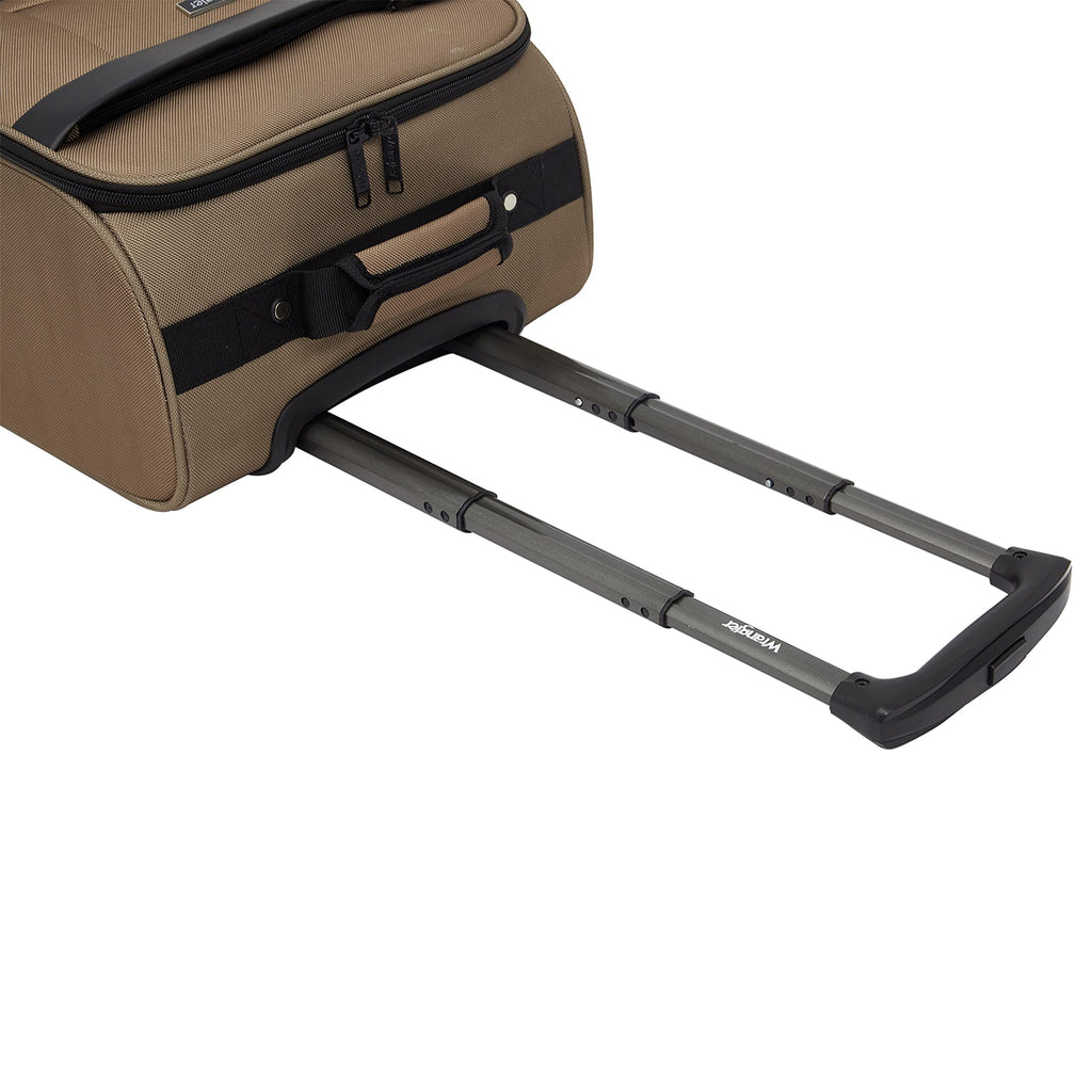Wrangler 17" Underseat Spinner Carry-On Luggage, Mocha