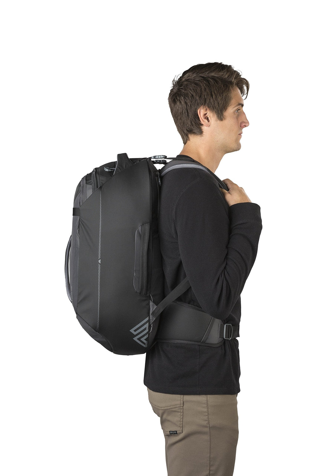 Gregory Mountain Products Praxus 45 Liter Men's Travel Backpack, Pixel Black, One Size