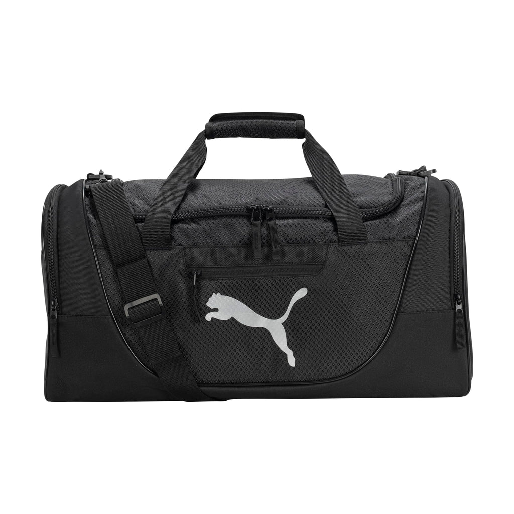 PUMA unisex adult Evercat Contender Duffel Bags, Black, One Size US