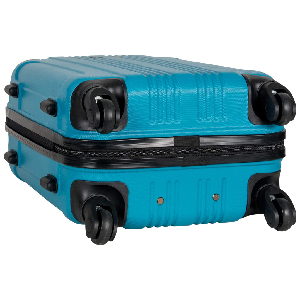 Kenneth Cole Reaction Out Of Bounds 20-Inch Carry-On Lightweight Durable Hardshell Luggage Teal