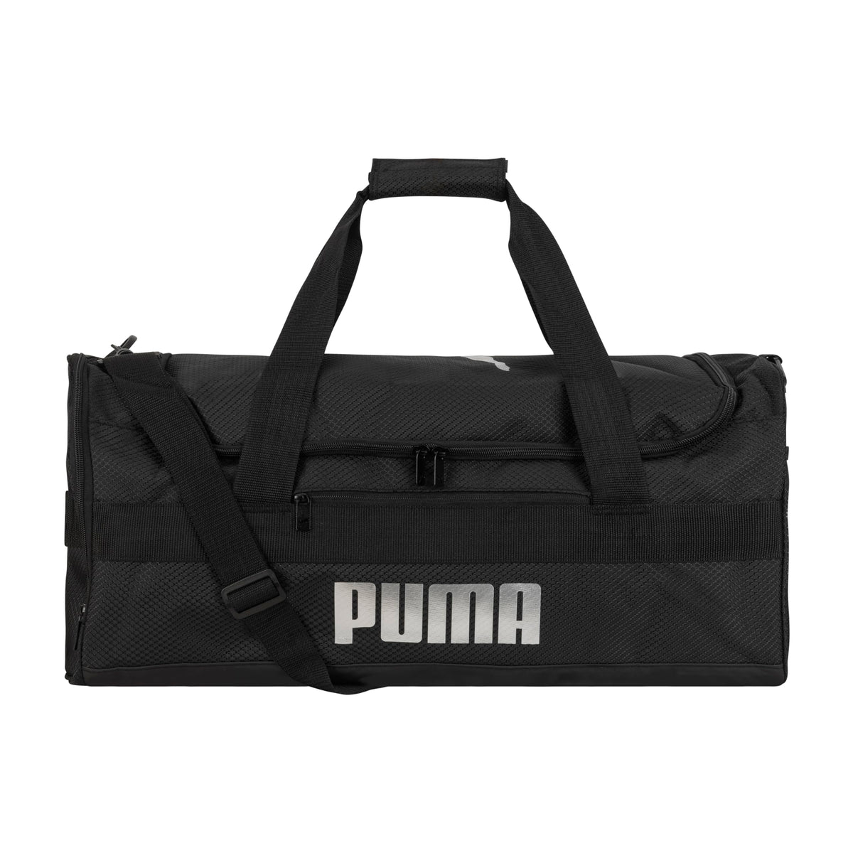 PUMA Demand Duffel Bag, Black Traditional, OS