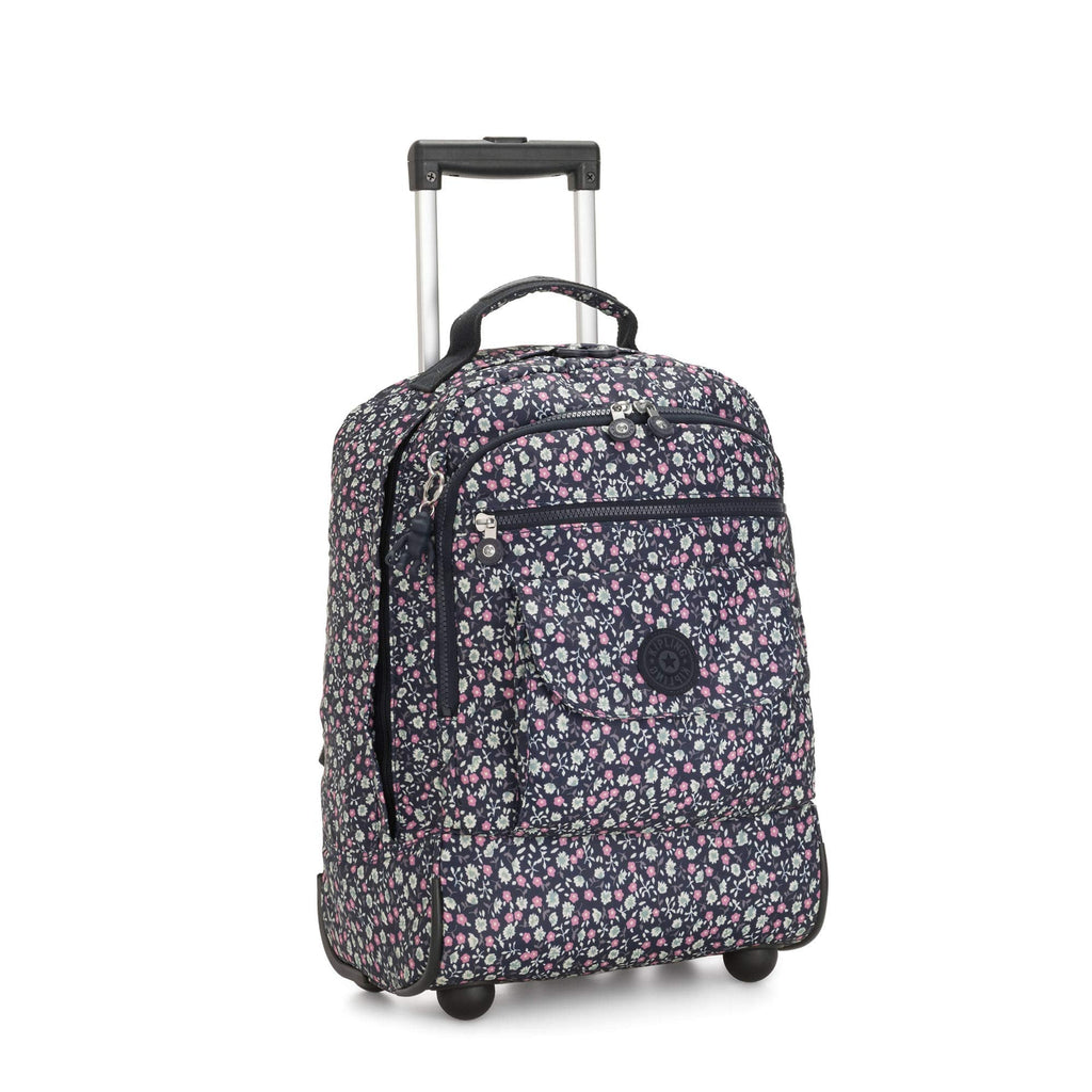 Kipling Sanaa Large Rolling Backpack Floral Rush