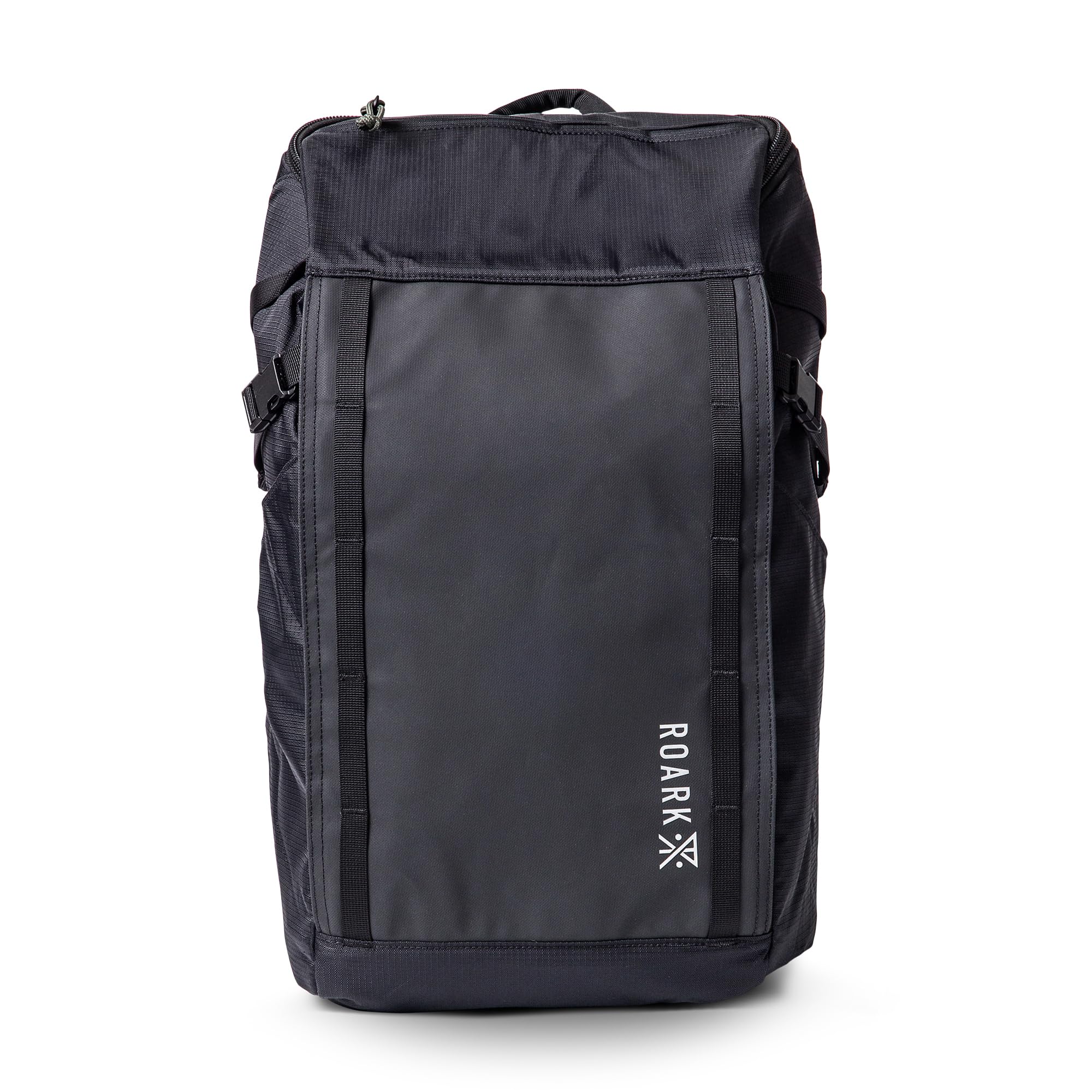 Roark Accomplice Mule 25L Travel Backpack for Men – Water-Resistant Adventure Daypack, Carry-On 14” Laptop Backpack, Zippered Mesh Storage, Hidden AirTag Pocket