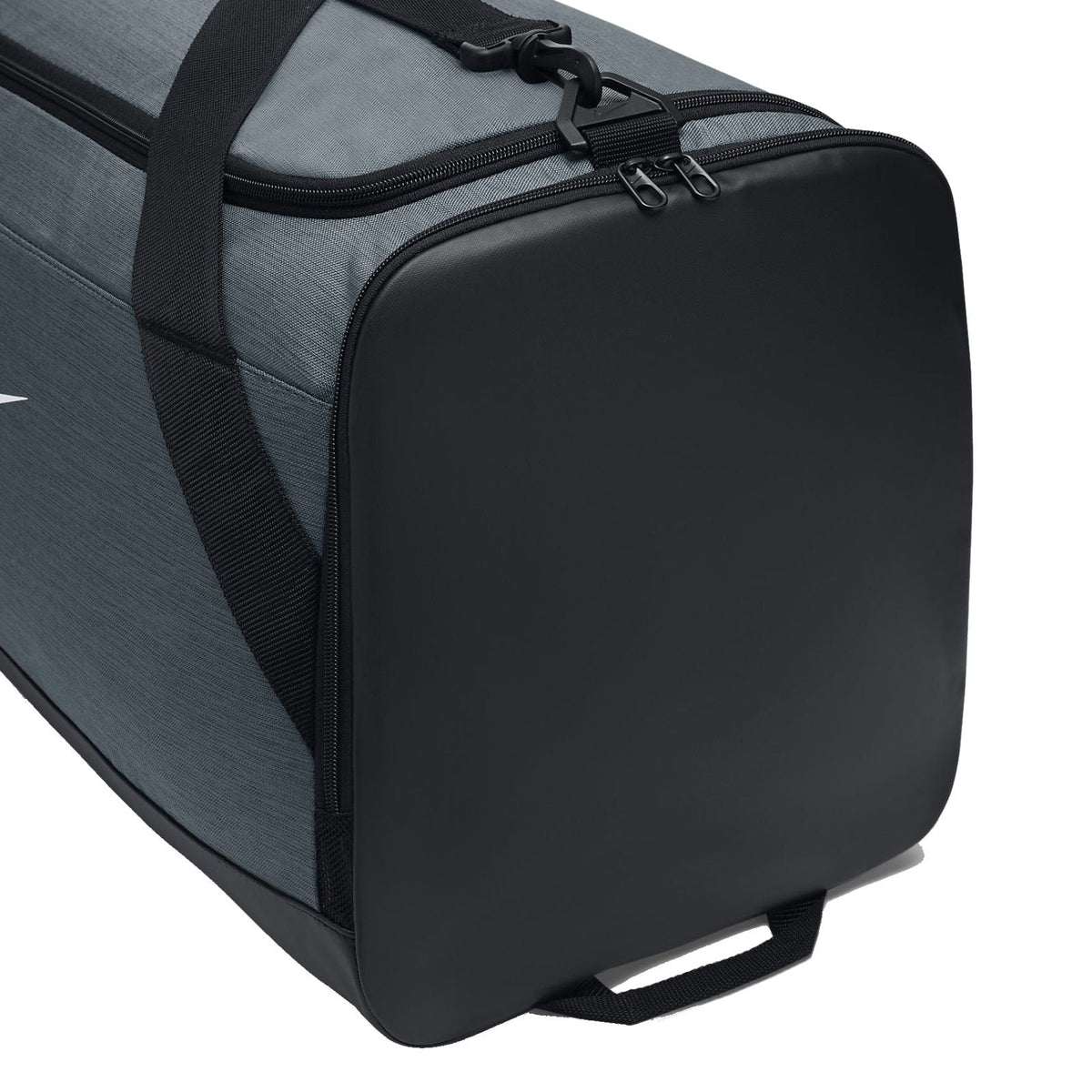 NIKE Brasilia Training Duffel Bag, Flint Grey/Black/White, Large