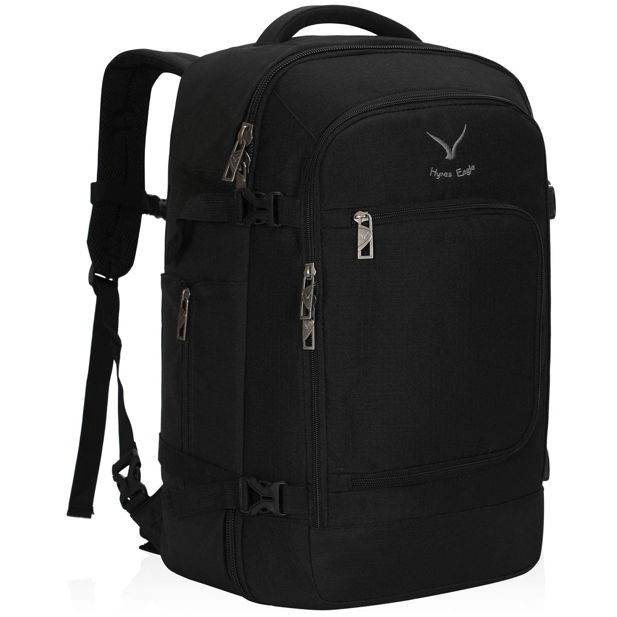 Hynes Eagle Flight Approved Carry on Backpack Travel Backpack 40L, Black 2018