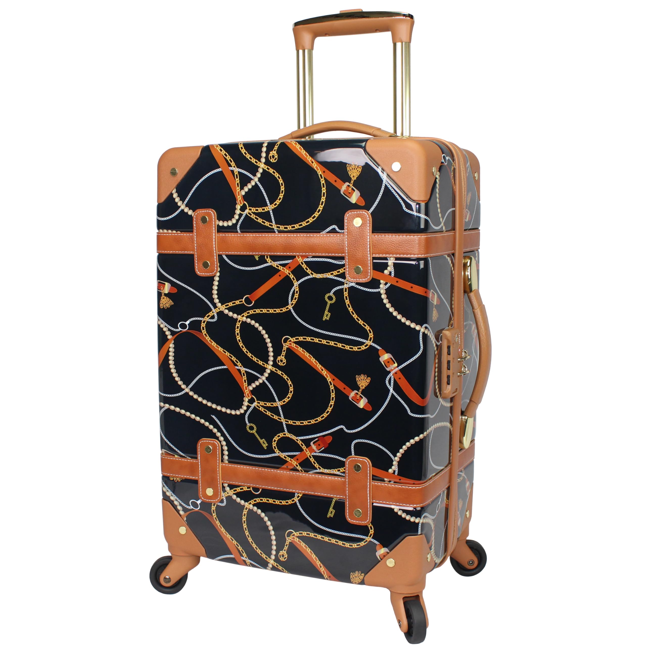Chariot Gatsby Vintage Hardside Carry-On Train Case – NEW Airline Approved Size