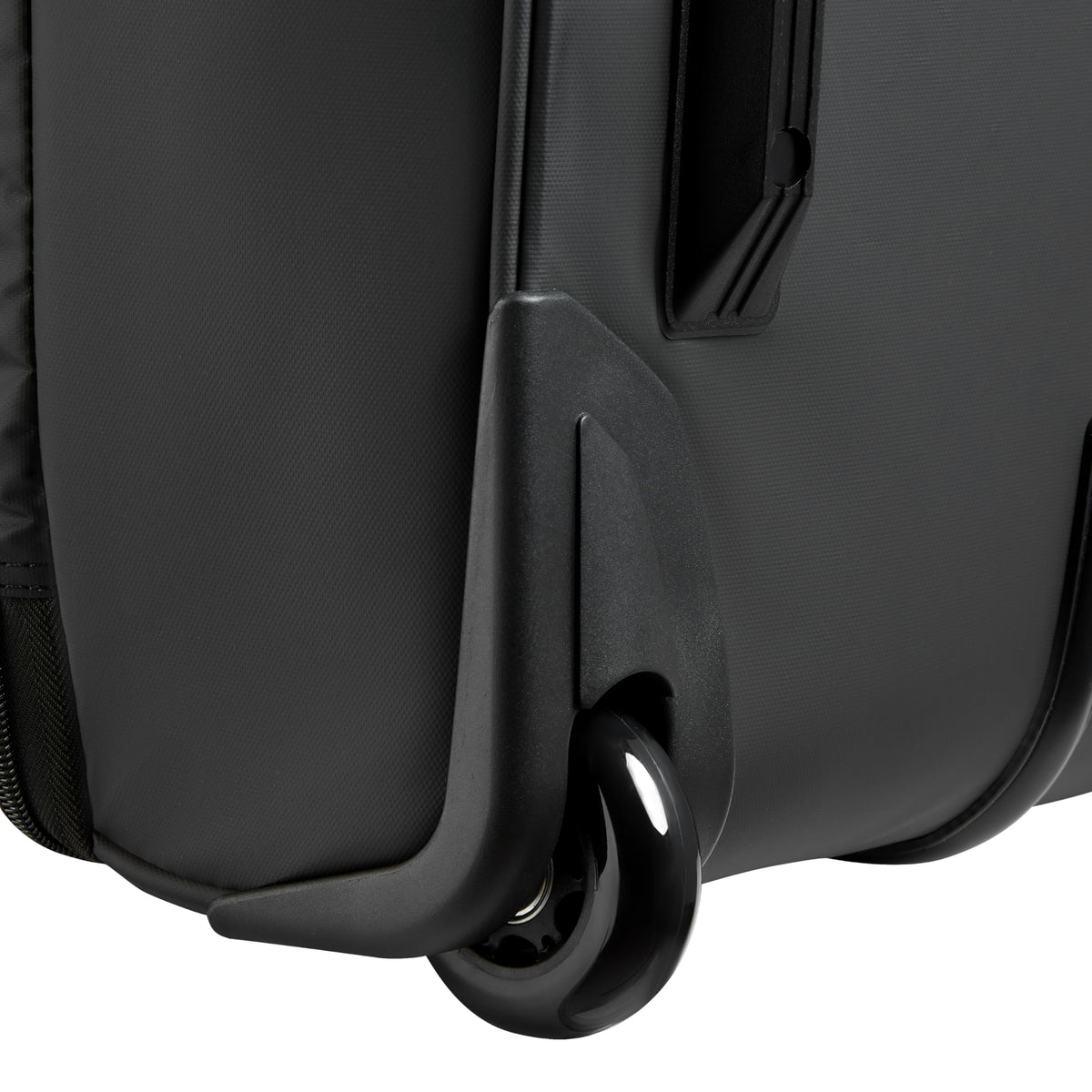 Jeep JS006B Two Wheel Rolling Travel Duffle Bag, Black, 20 Inch
