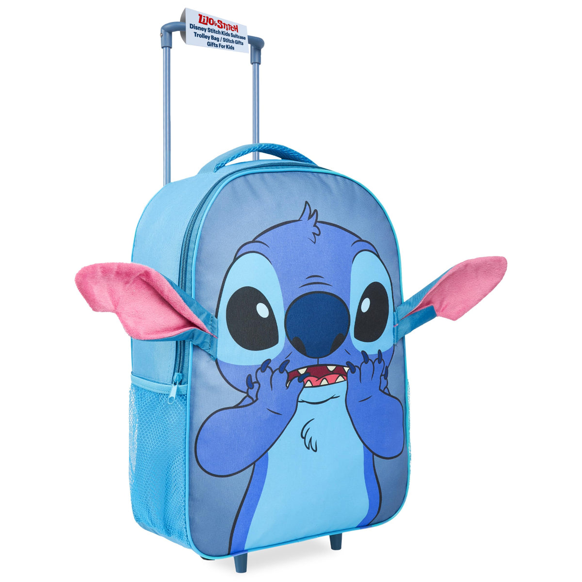 Disney Stitch Luggage Travel Essentials Suitcase Kids Foldable Luggage with Wheels 17