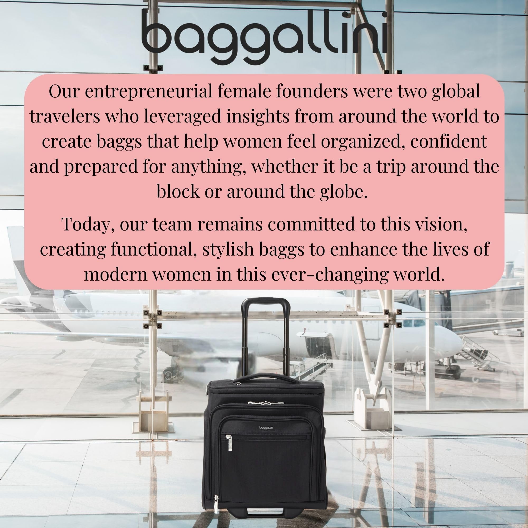 Baggallini Expandable Underseat Carry-On