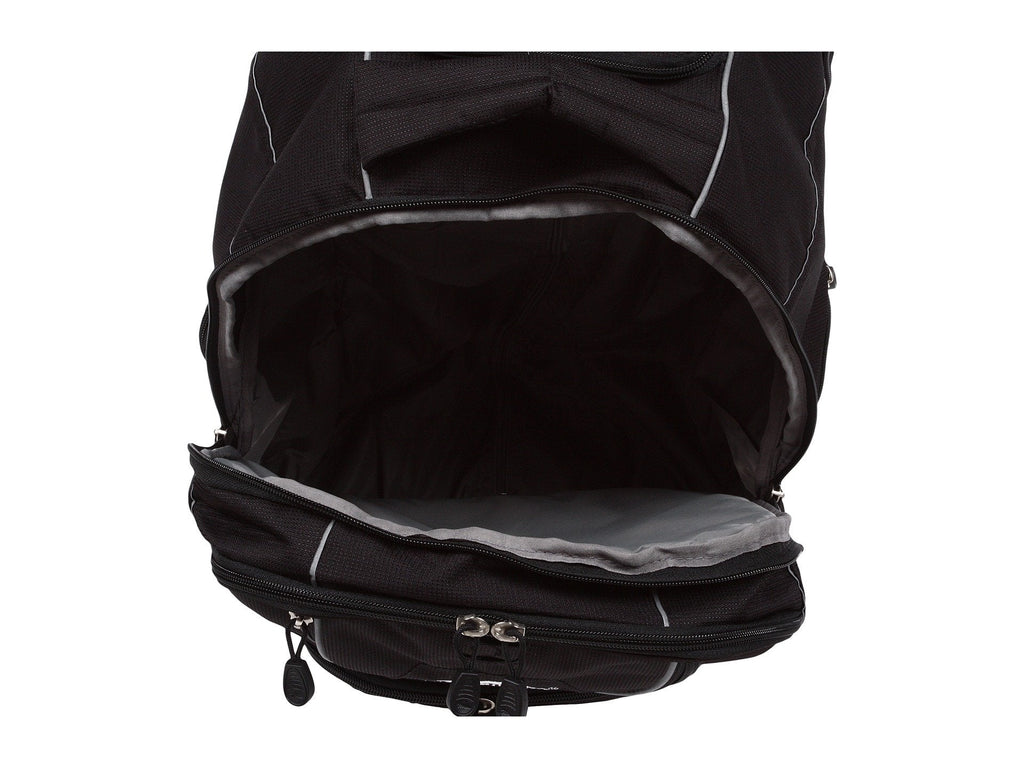 High Sierra Powerglide Lightweight Wheeled Laptop Backpack, fits most 17-inch laptop models, Ideal for High School and College Students Black