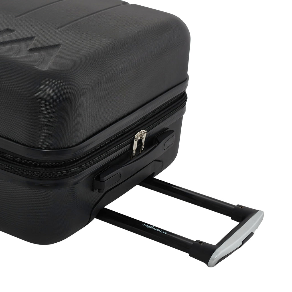 Wrangler Maverick 3 Piece Luggage Set, Black