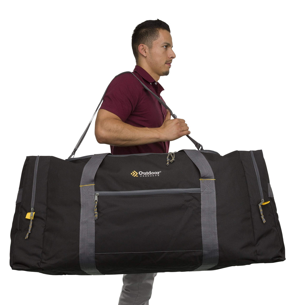 Outdoor Products Mountain Duffel (Medium (12 x 12 x 24 Inch), Black) (Large (15 x 15 x 30 Inch), Black) (Black, Large (15 x 15 x 30 Inch))