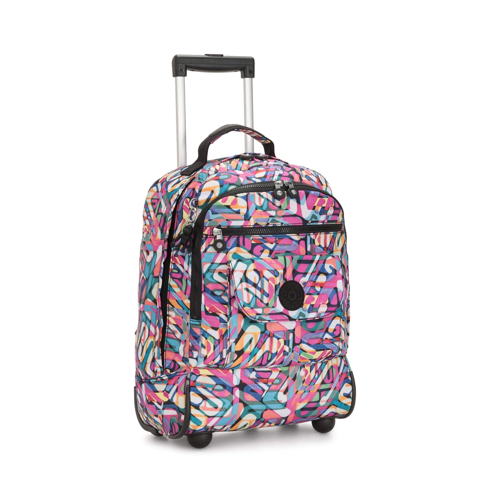Kipling Sanaa Large Rolling Backpack Wild Melody