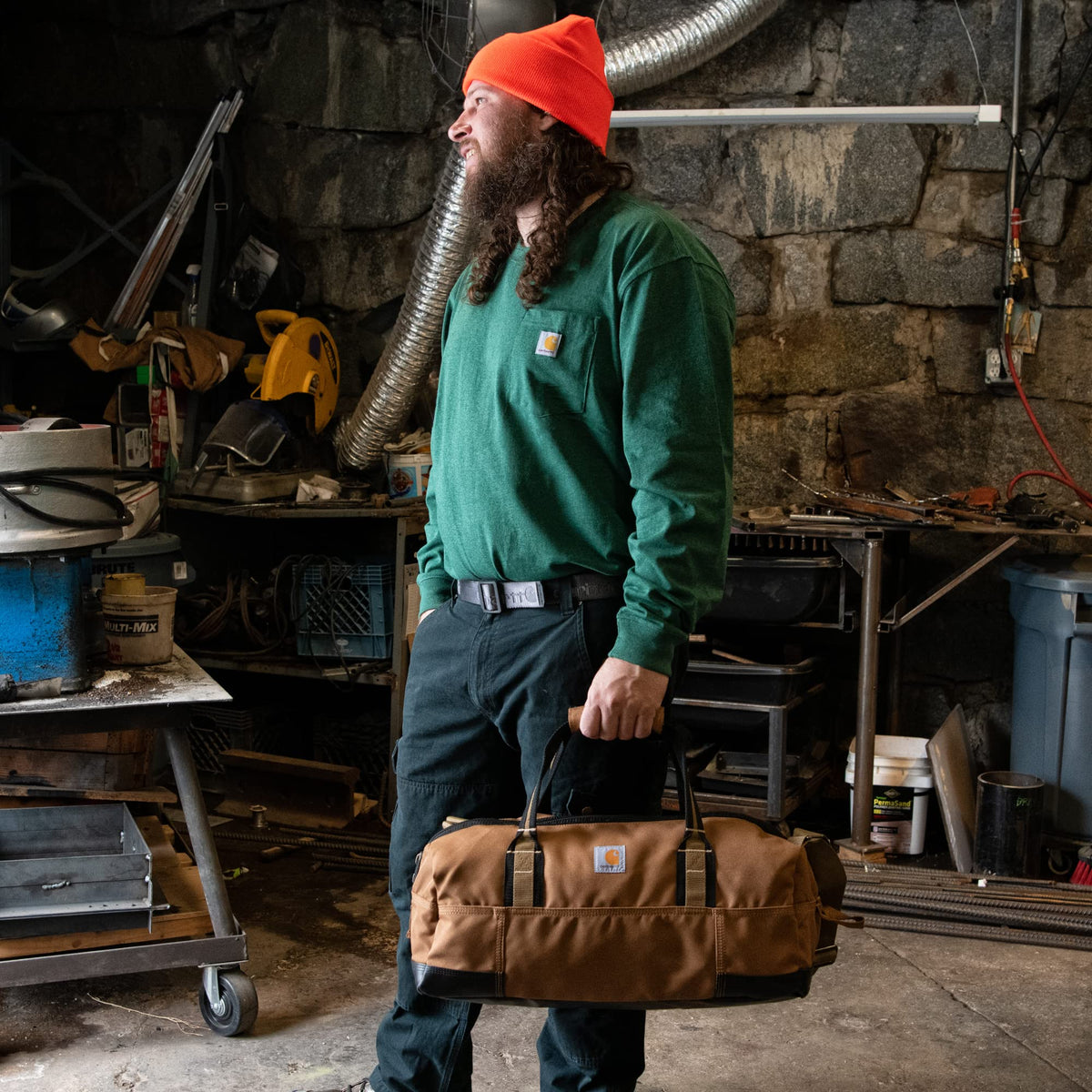 Carhartt Men's Legacy 20" Gear Bag Brown One Size