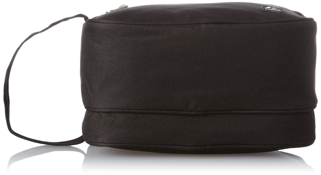 Everest 578W Dual Compartment Toiletry Bag, Black, One Size