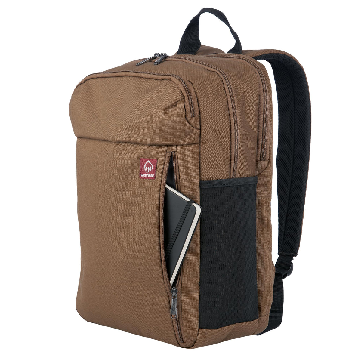 WOLVERINE Lightweight | Water Resistant | Rugged | Laptop Backpack for Travel or Work, Transit-Chestnut, 30L