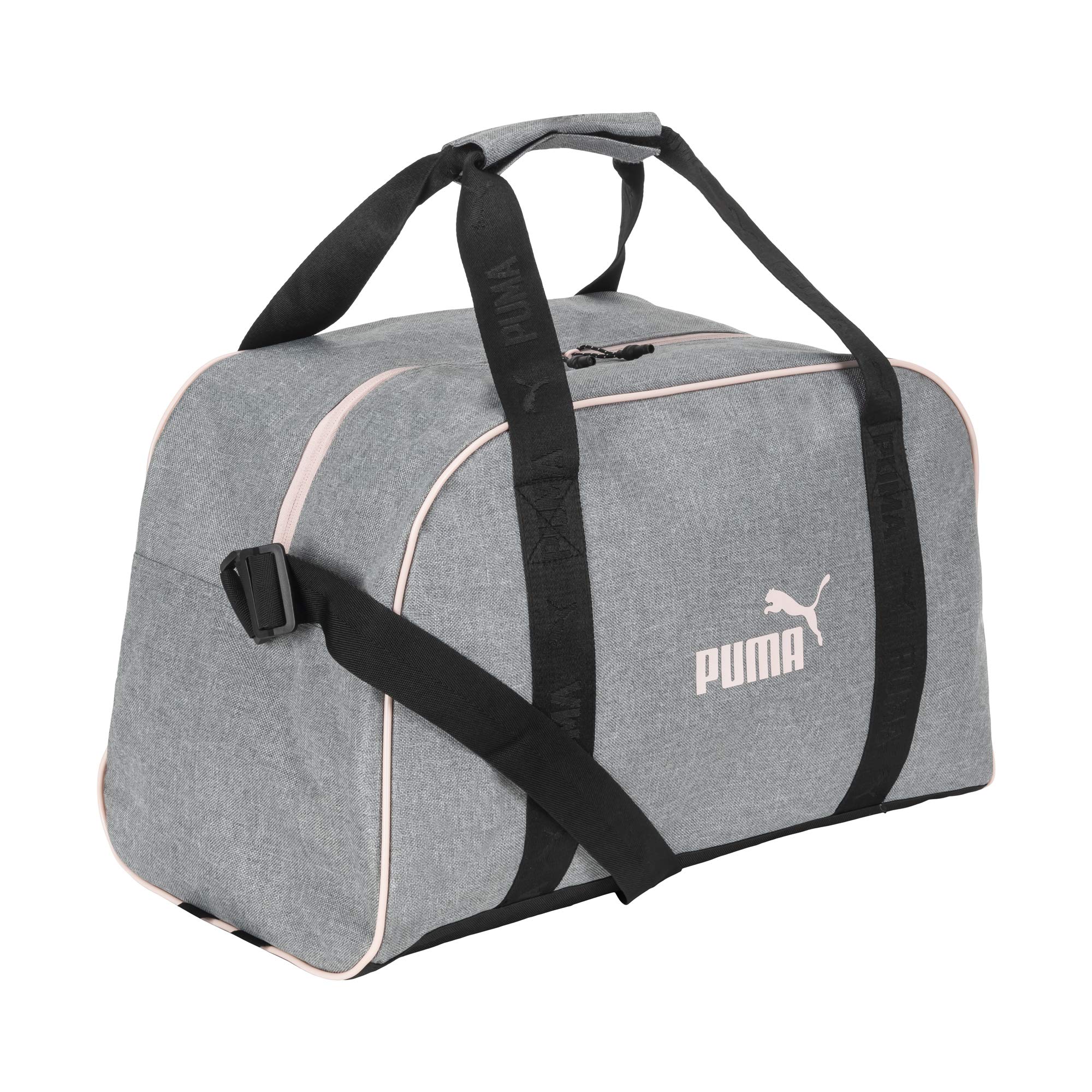 PUMA womens Evercat Velocity Duffel Bags, Grey/Lotus, One Size US