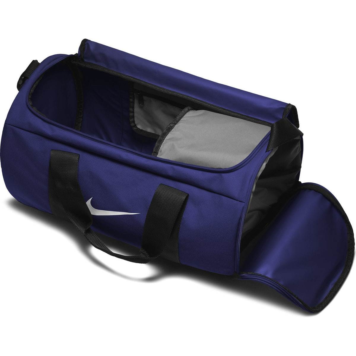 NIKE Team Women's Training Duffel Bag, Light Concord/Black/White, One Size