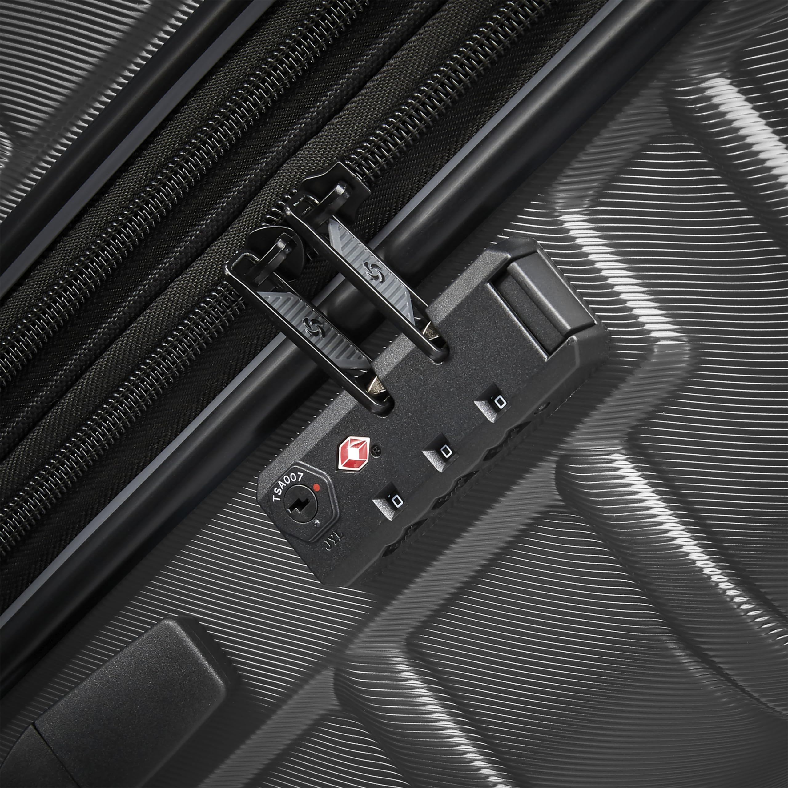 Samsonite Omni 2 Hardside Expandable Luggage with Spinner Wheels, LARGE SPINNER, SOLID CHARCOAL