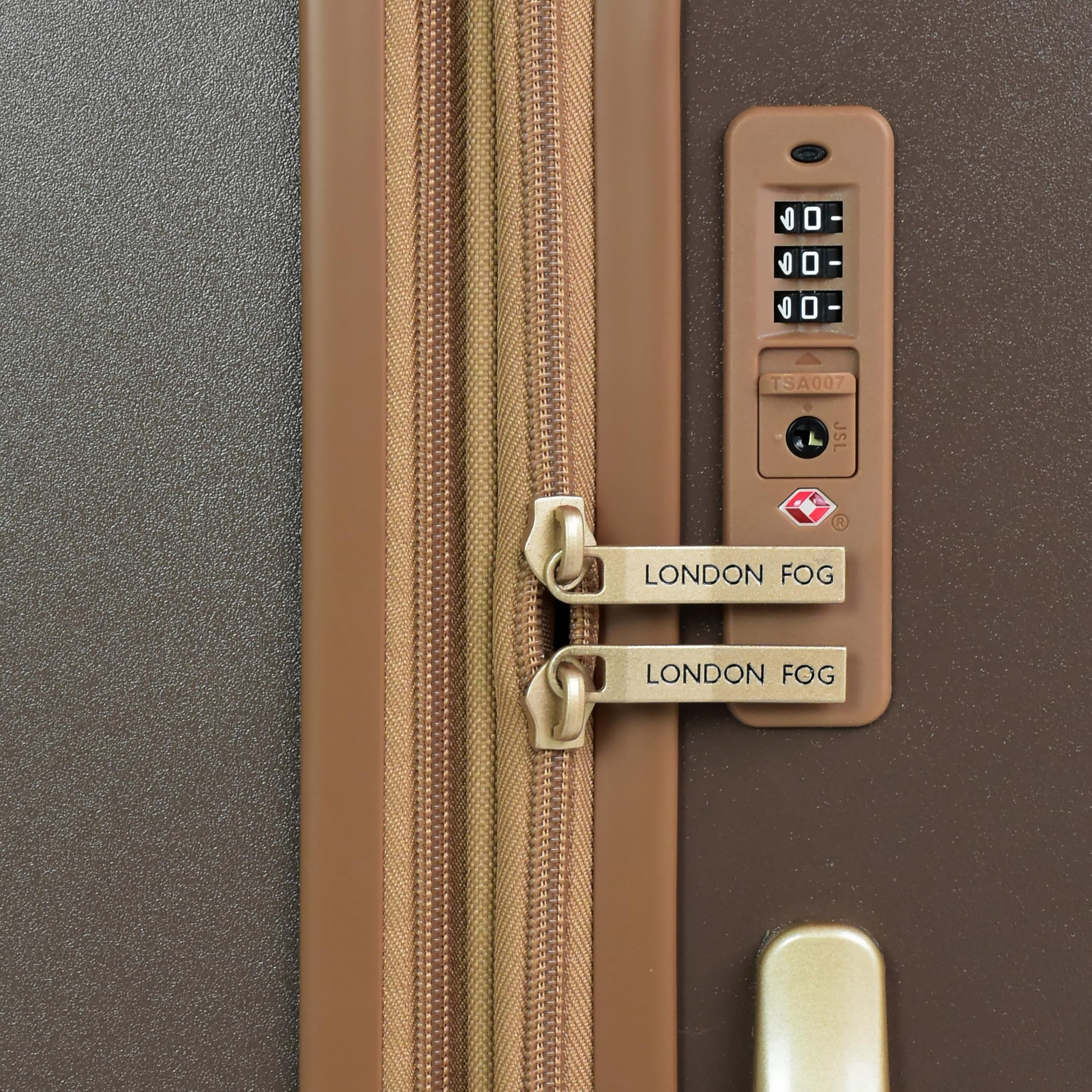 London Fog Southbridge 29 Inch Expandable Spinner HS, Mocha