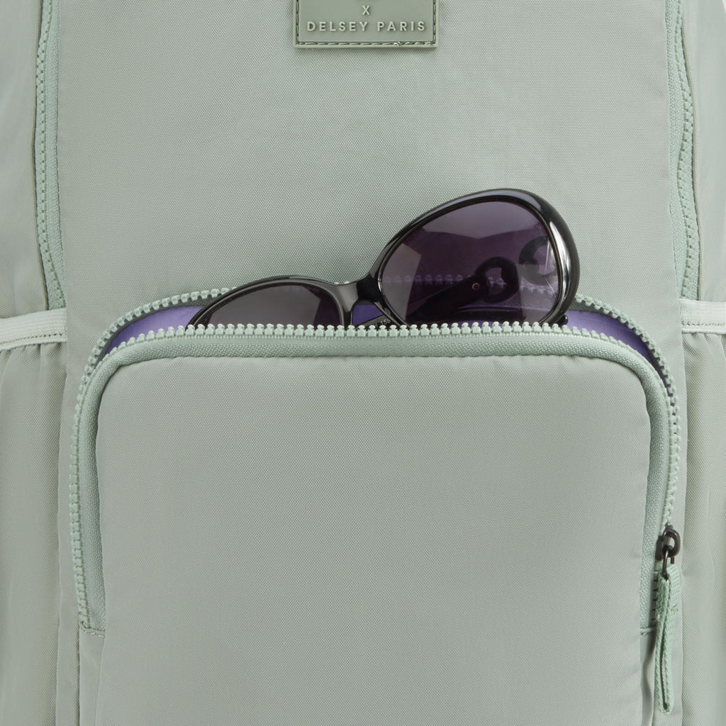 florence by mills Fresh Start Laptop Travel Backpack, Sage Green