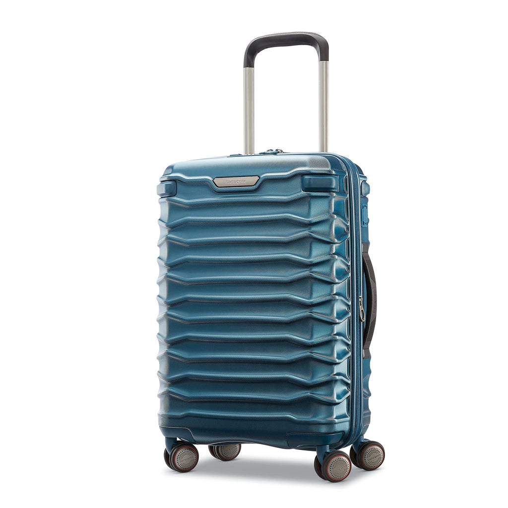 Samsonite Stryde 2 Hardside Expandable Luggage with Double Spinner Wheels, 22 x 14 x 9 Carry On, Deep Teal
