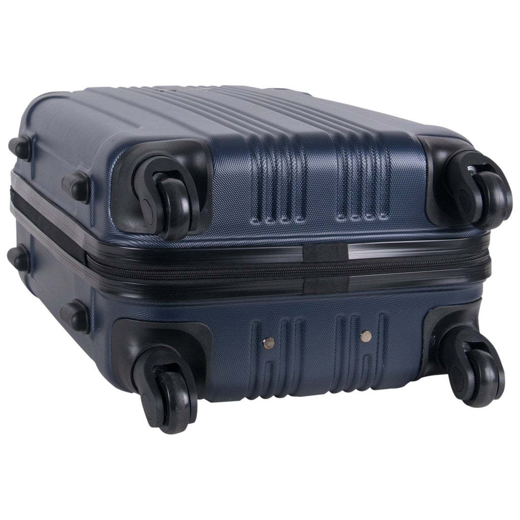 Kenneth Cole Reaction Out Of Bounds 20-Inch Carry-On Lightweight Durable Hardshell Luggage Navy