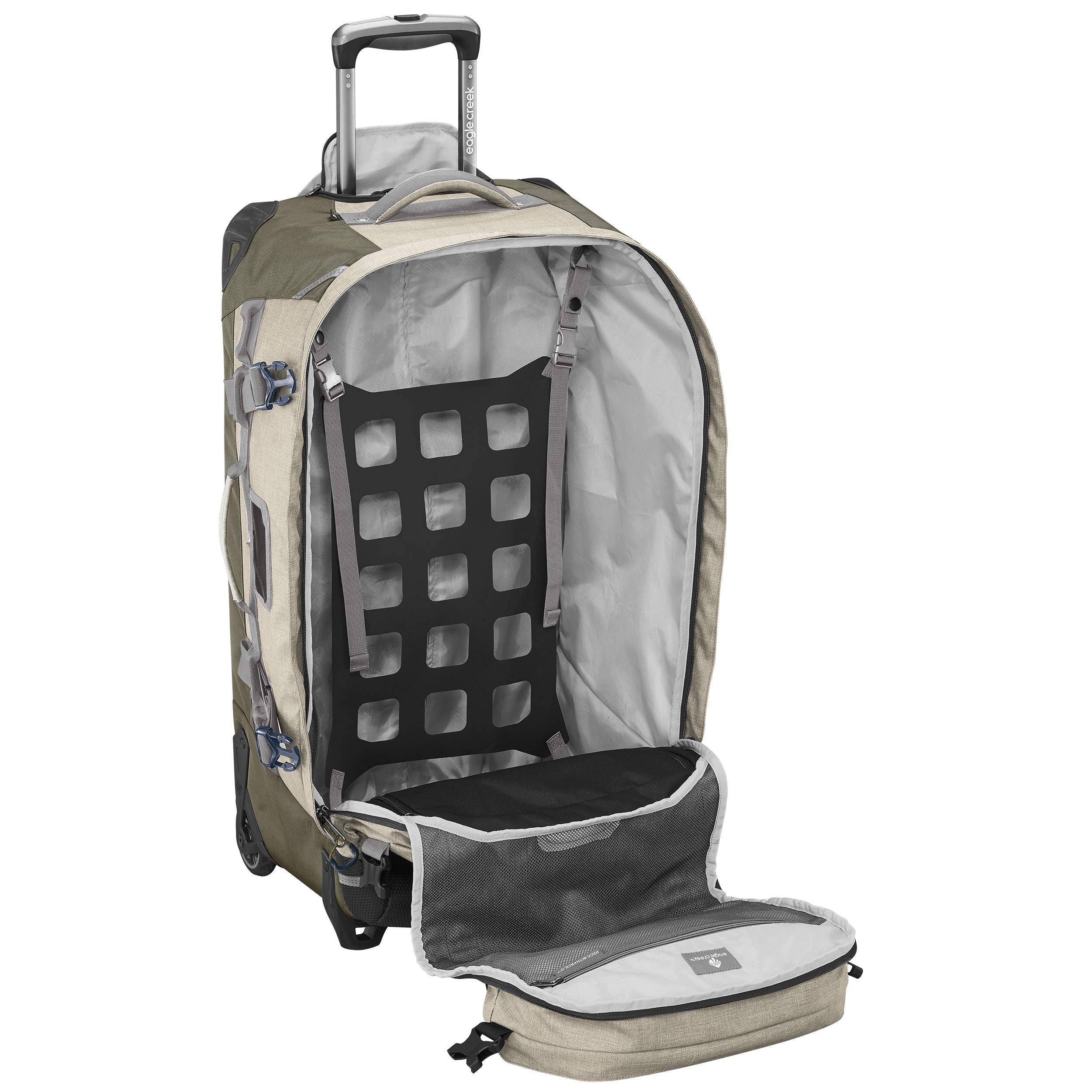 eagle creek ORV 30" 2-Wheel Trunk - Rugged Large Suitcase with Wheels and Handle, Multi-Point Grab Handles, Internal Organization & Wet/Dry Compartment, Natural Stone