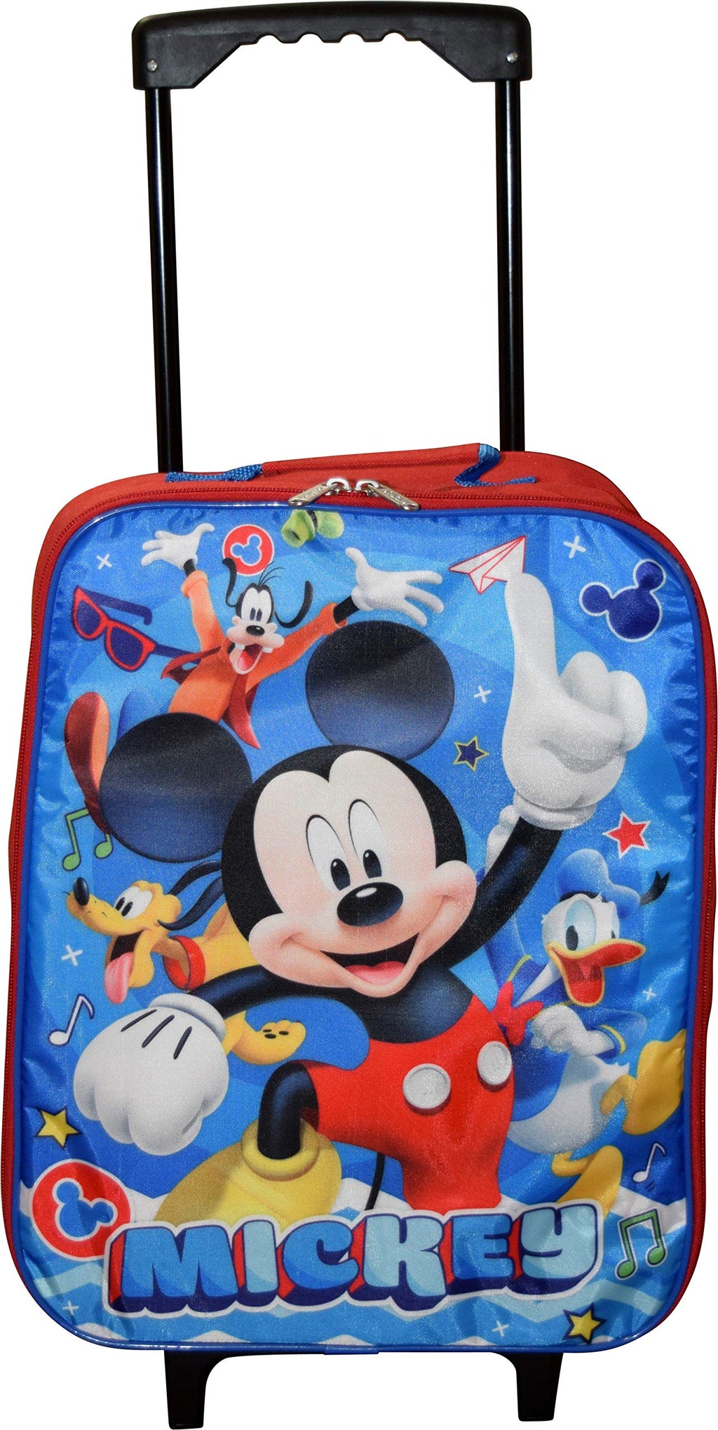 Disney Junior Mickey And The Roadster Racers 15" Collapsible Wheeled Pilot Case - Rolling Luggage