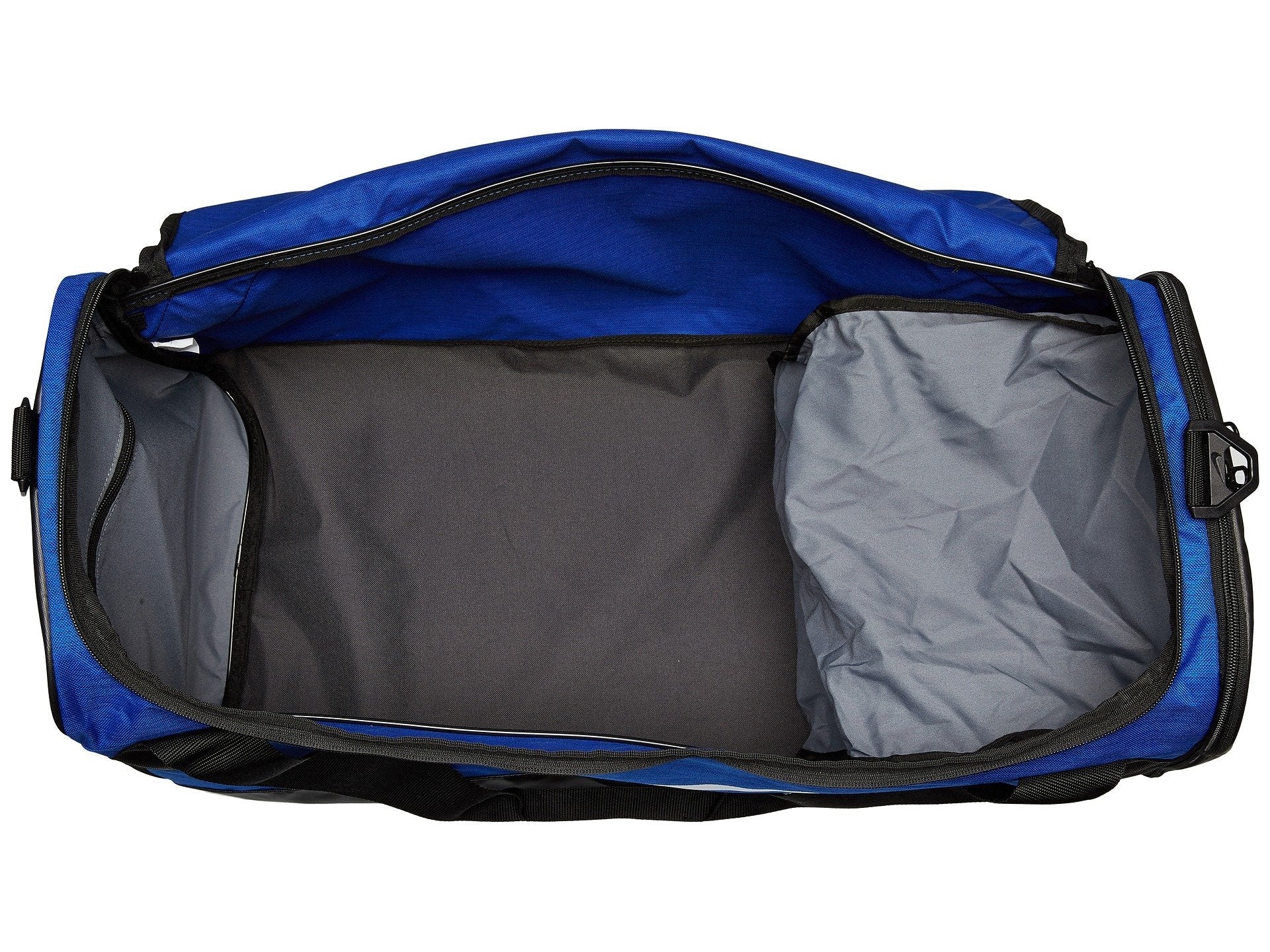 NIKE Brasilia Training Duffel Bag, Game Royal/Black/White, Large