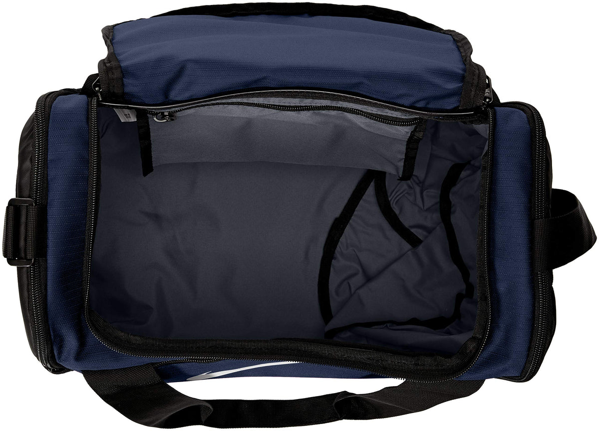 NIKE Brasilia X-Small Duffel - 9.0, Midnight Navy/Black/White, Misc