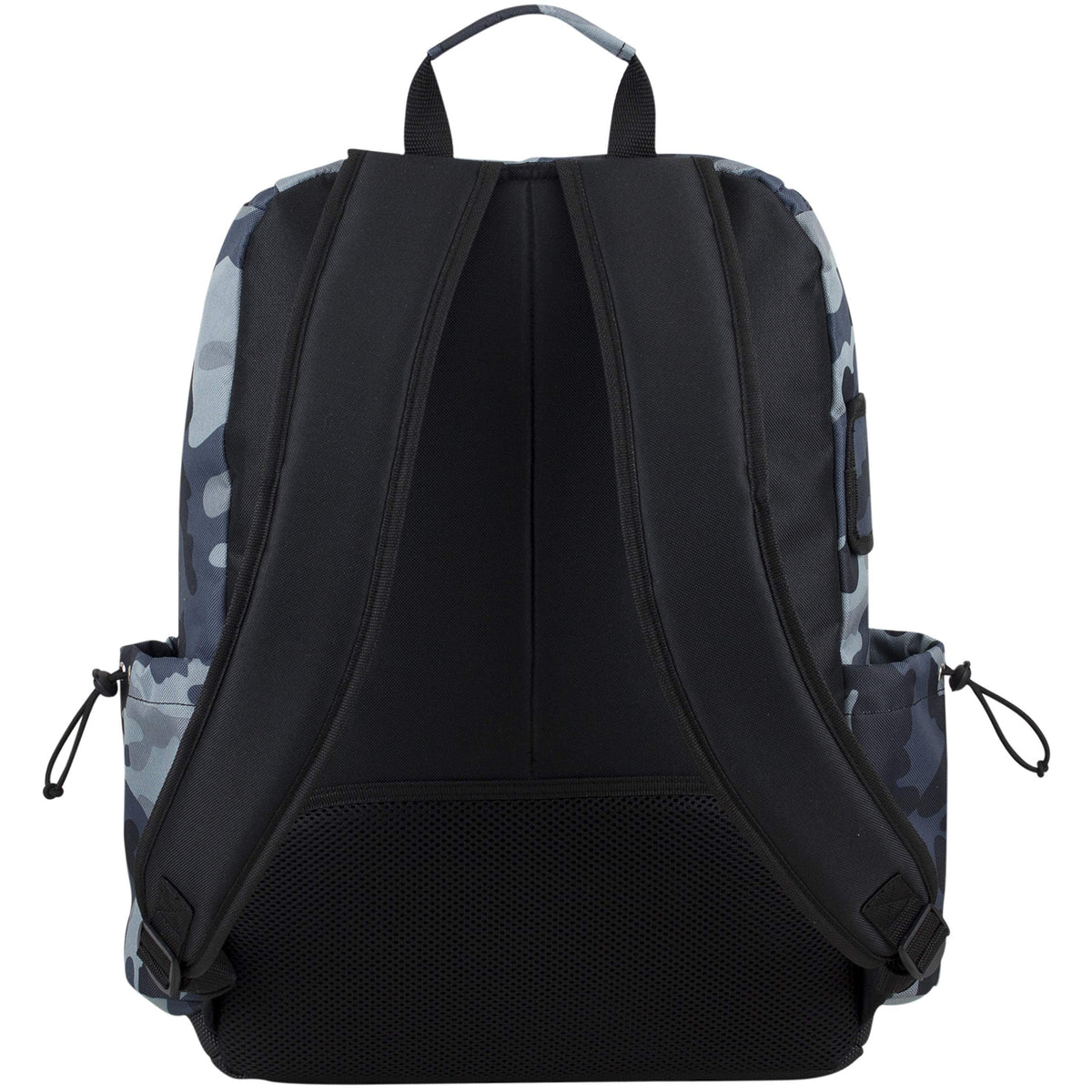 FUEL Travel Laptop Hiking Backpack Carry On Airline Approved Luggage Bag Carry On Large Backpack, Black Midnight Blue Camo