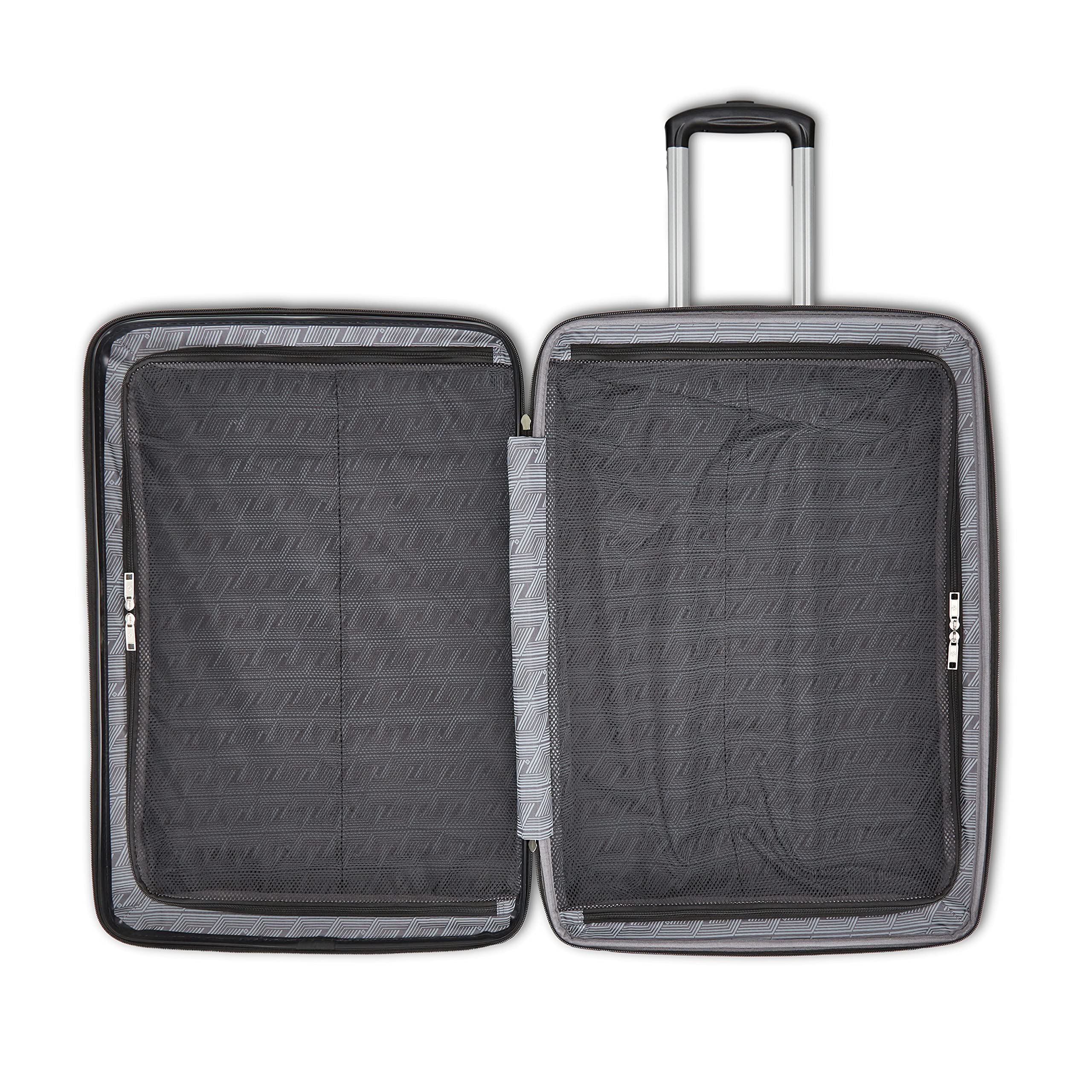 Samsonite Evolve SE Hardside Expandable Luggage with Spinners | Titanium | 2PC SET (Carry-on/Medium)