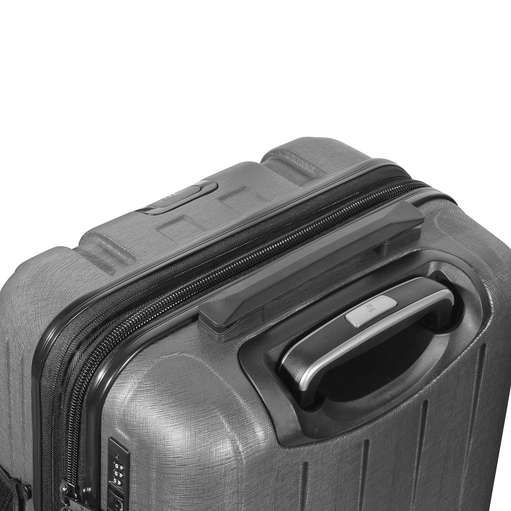 Olympia U.S.A. Sidewinder 25-Inch Luggage Expandable Lightweight Hardside Scratch Resistant Double 4 Wheel Spinner Suitcase with TSA Lock