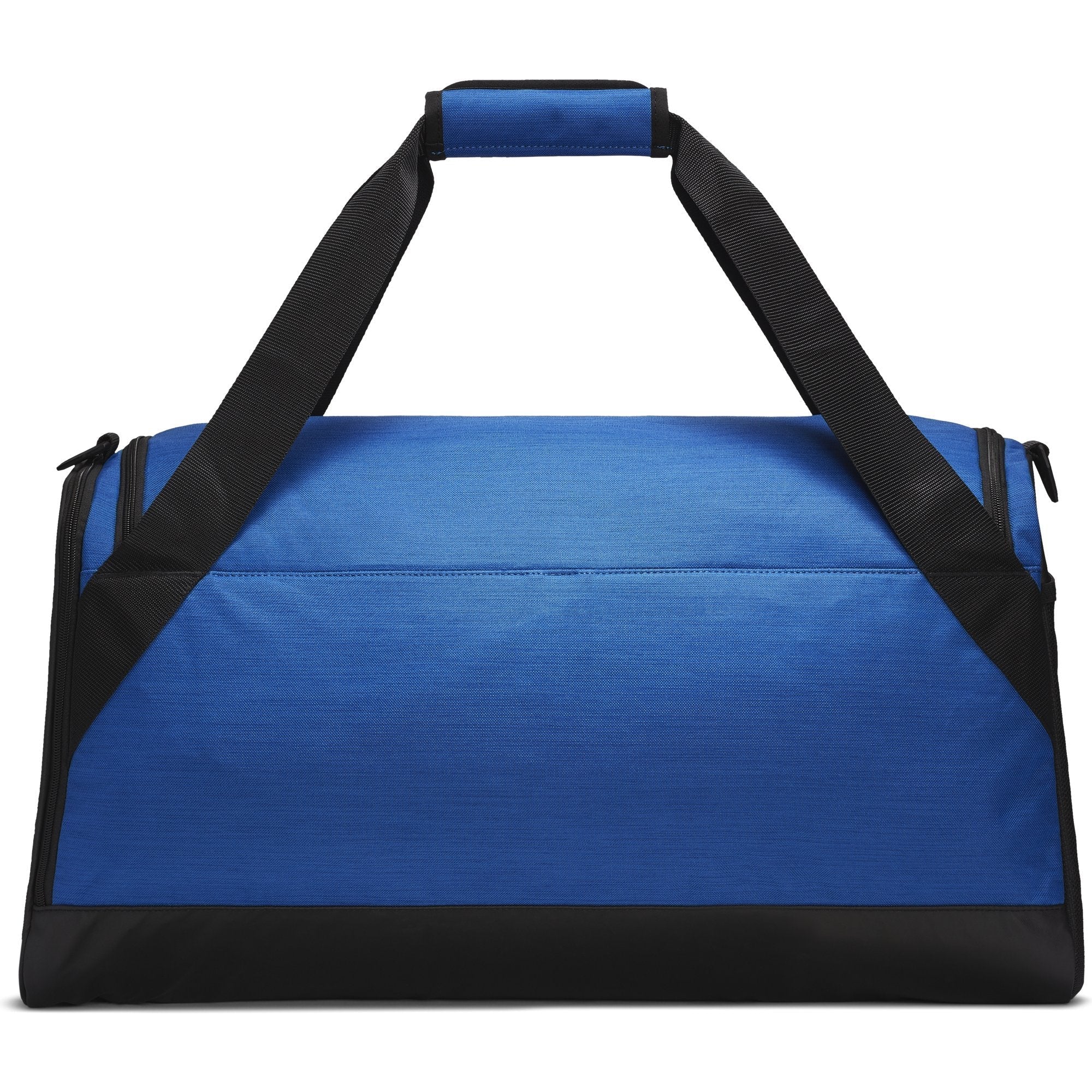 Nike Brasilia Training Duffel Bag, Versatile Bag with Padded Strap and Mesh Exterior Pocket, Medium, Game Royal/Black/White