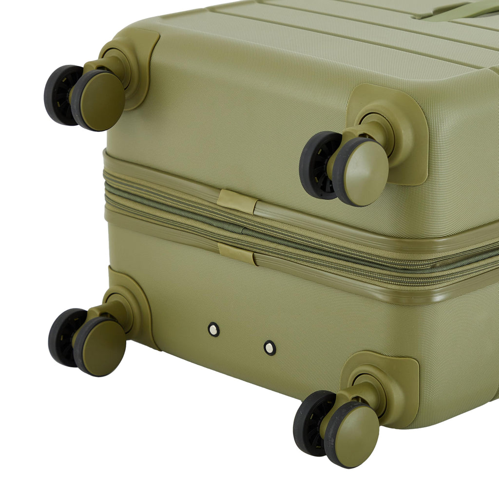 French Connection 2 Piece Trunk Luggage Set, Sage