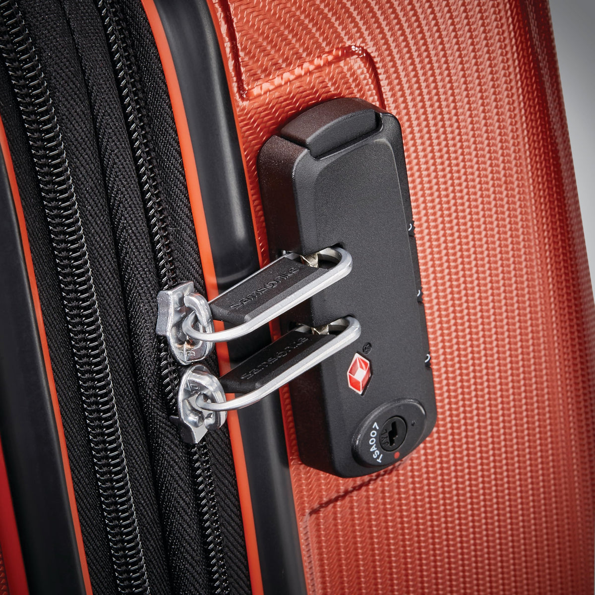 Samsonite Winfield 3 DLX Hardside Expandable Luggage with Spinners, Burnt Orange, 2-Piece Set (20/25)