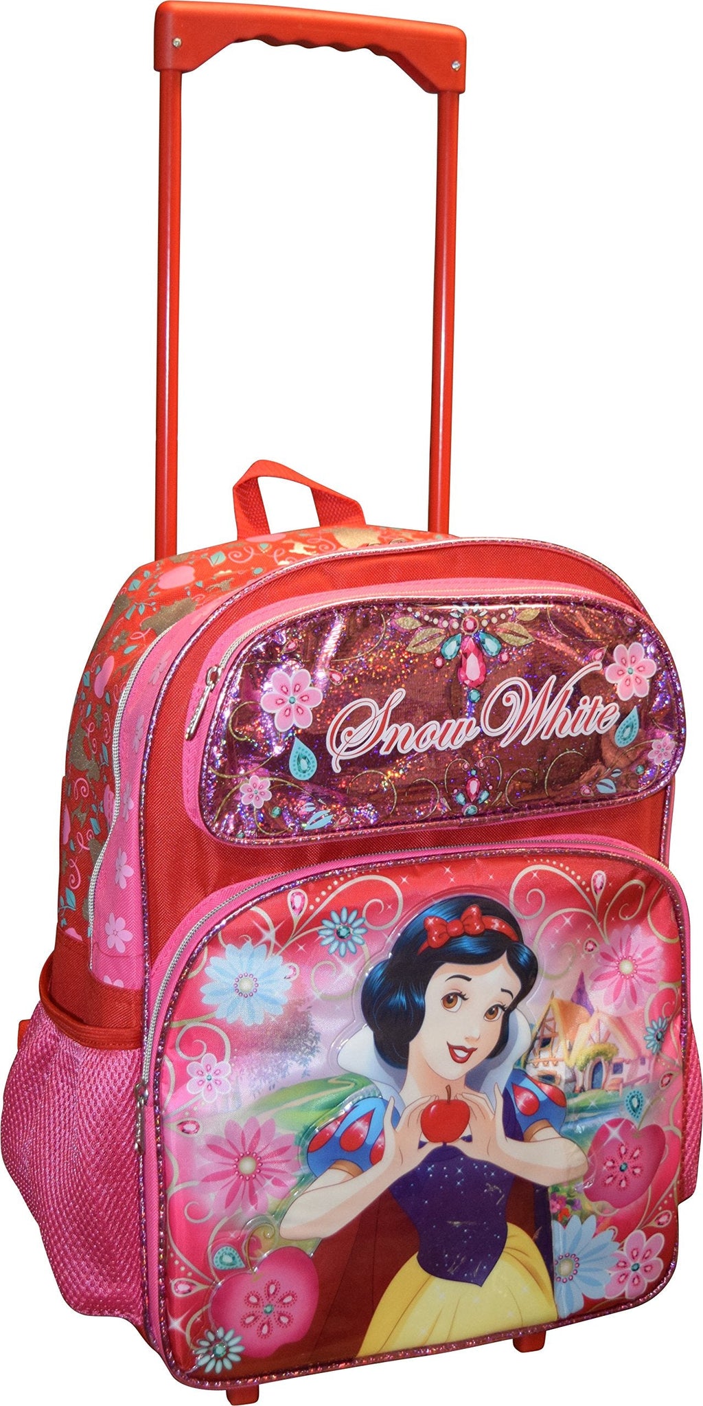 Disney Princess Snow White 16" Softside Rolling Luggage Wheeled Backpack
