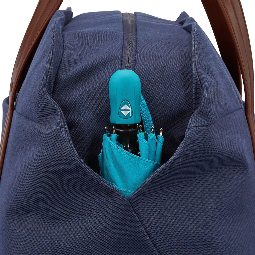 Samsonite Virtuosa Weekender Duffel Overnight Bag with Laptop Computer Sleeve, Navy