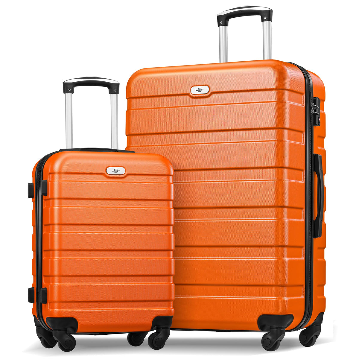 Suitour Luggage Sets 2 Piece with Spinner Wheels,Hard Shell 20 Carry on Suitcase and 28 inch Luggage with Spinner Wheels Suitcase Set with TSA Lock(20in/28in)