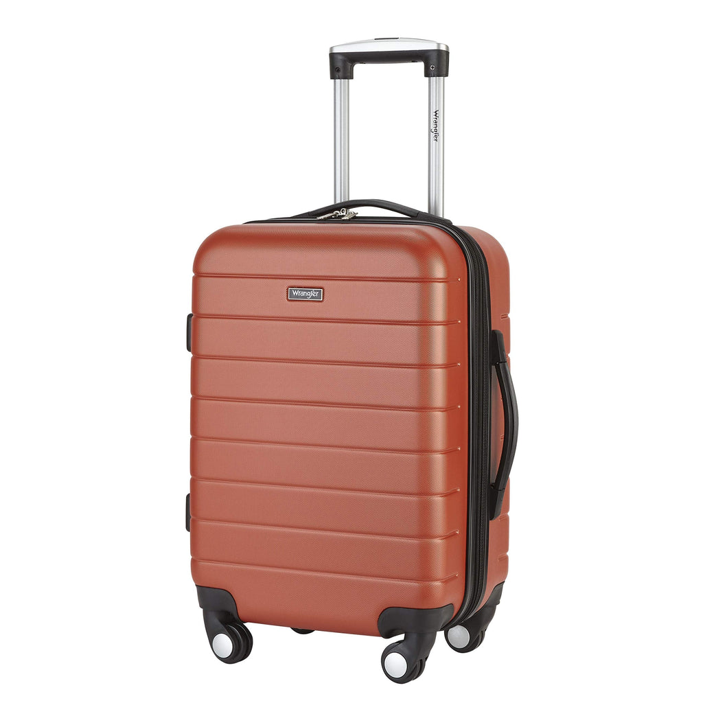 Wrangler 20" Piece USB Port Cup Holder Carry-On Luggage