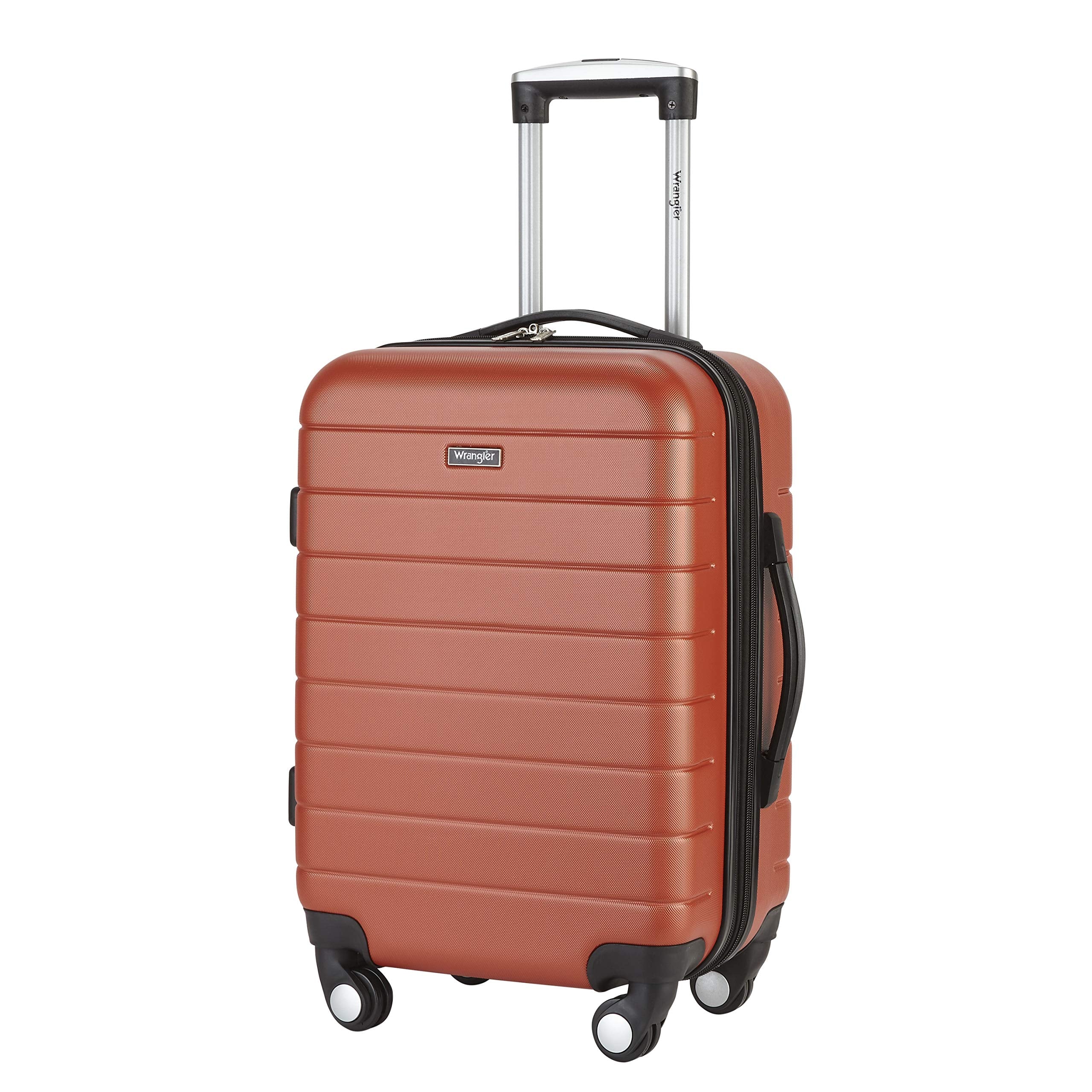 Wrangler 20" Piece USB Port Cup Holder Carry-On Luggage
