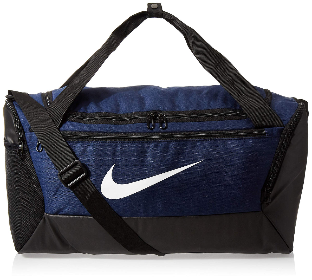 NIKE Brasilia Small Duffel - 9.0, Midnight Navy/Black/White, Misc