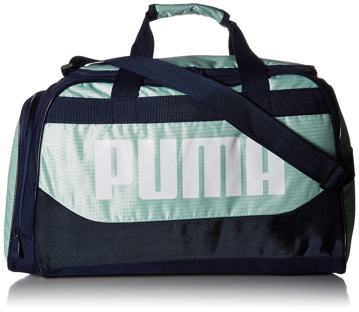 PUMA Women's Evercat Dispatch Duffel, navy/light blue, OS