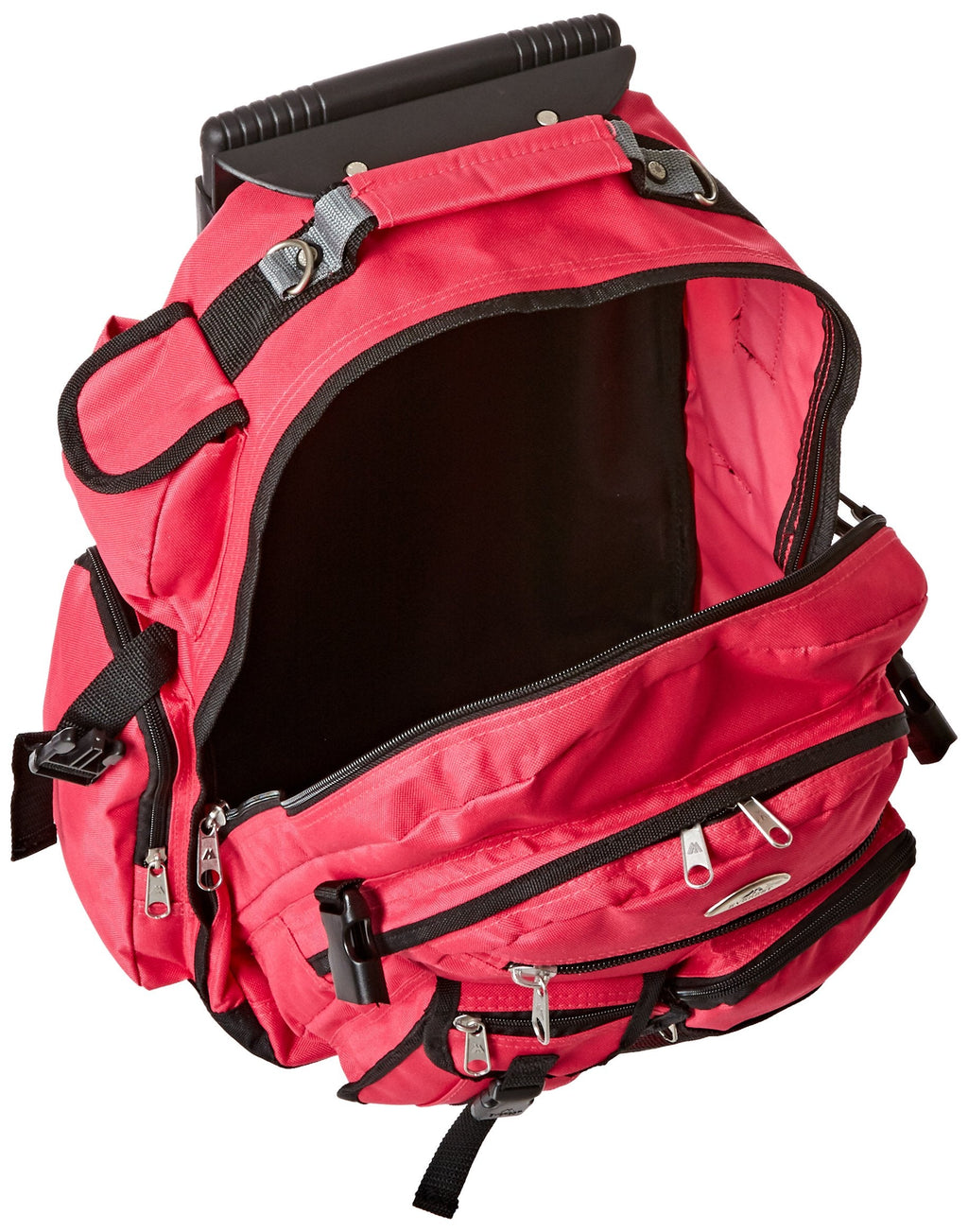 Everest Deluxe Wheeled Backpack, Hot Pink, One Size