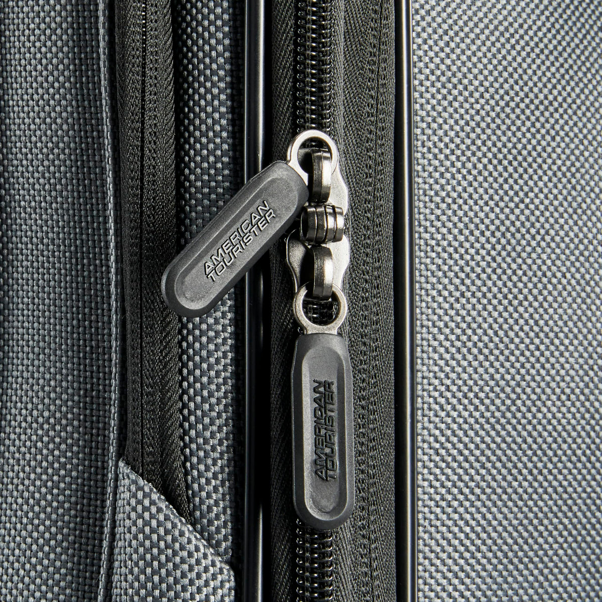 American Tourister Dash XLT 2 Piece Soft Side Expandable Luggage Set with Spinner Wheels, Graphite