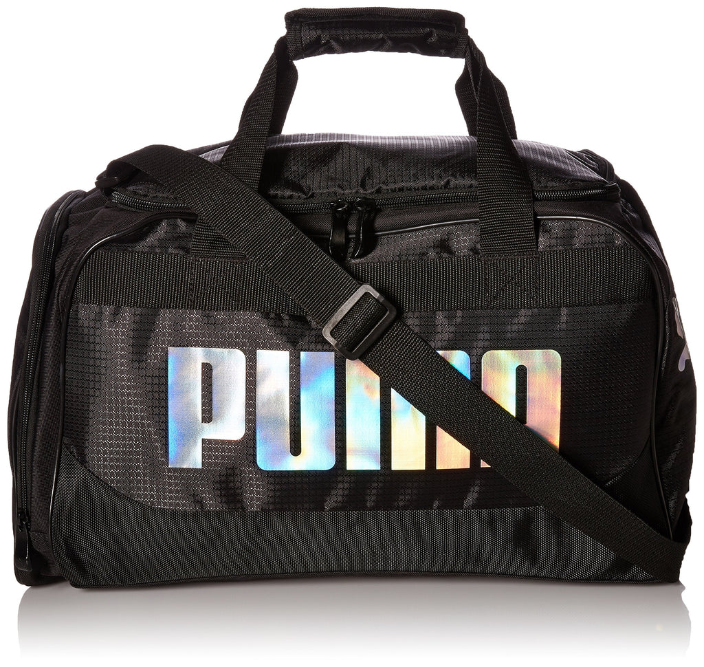 PUMA Women's Evercat Dispatch Duffel, Black/Multi, OS