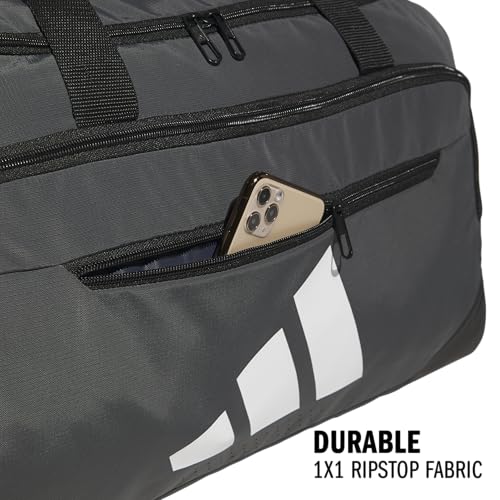 adidas Defender 5 Duffel Bag for Sports, Gym and Travel, Team Dark Grey, OSFA