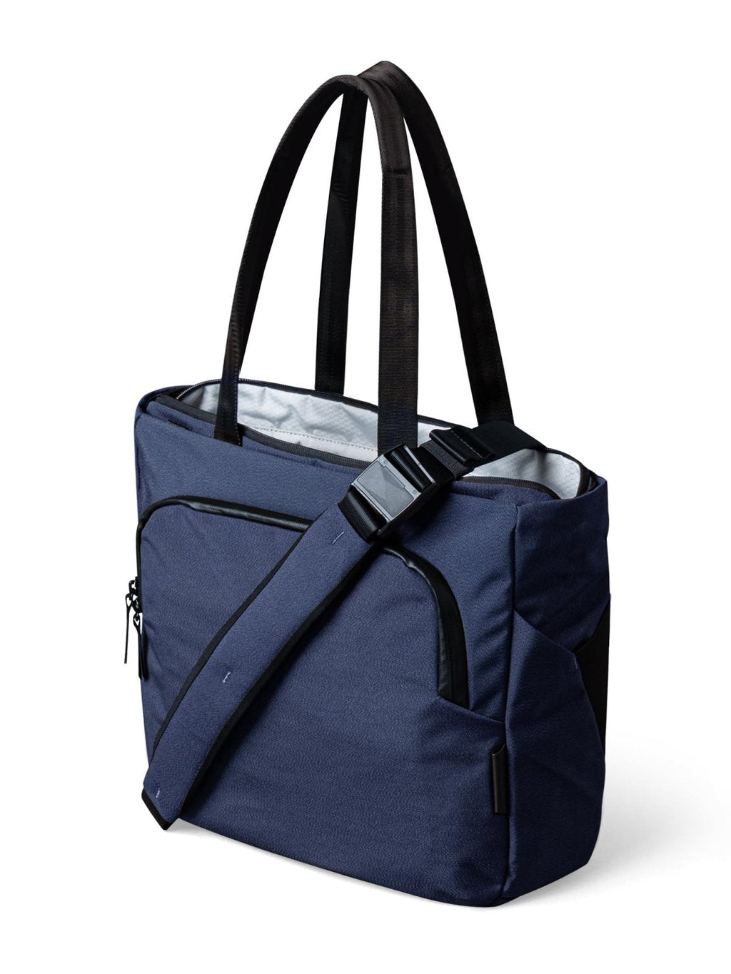 ALPAKA Bravo Tote Bag for 16 Inch MacBook Pro – Weatherproof 16 Inch Laptop Briefcase for Men & Women, Work Travel Tote with Adjustable Shoulder Strap, Blue Axoflux 600D